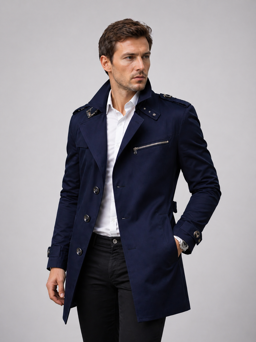 Julian | Belted Trench Coat