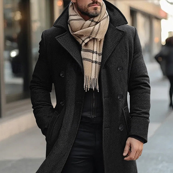 Nathaniel | Double-Breasted Overcoat